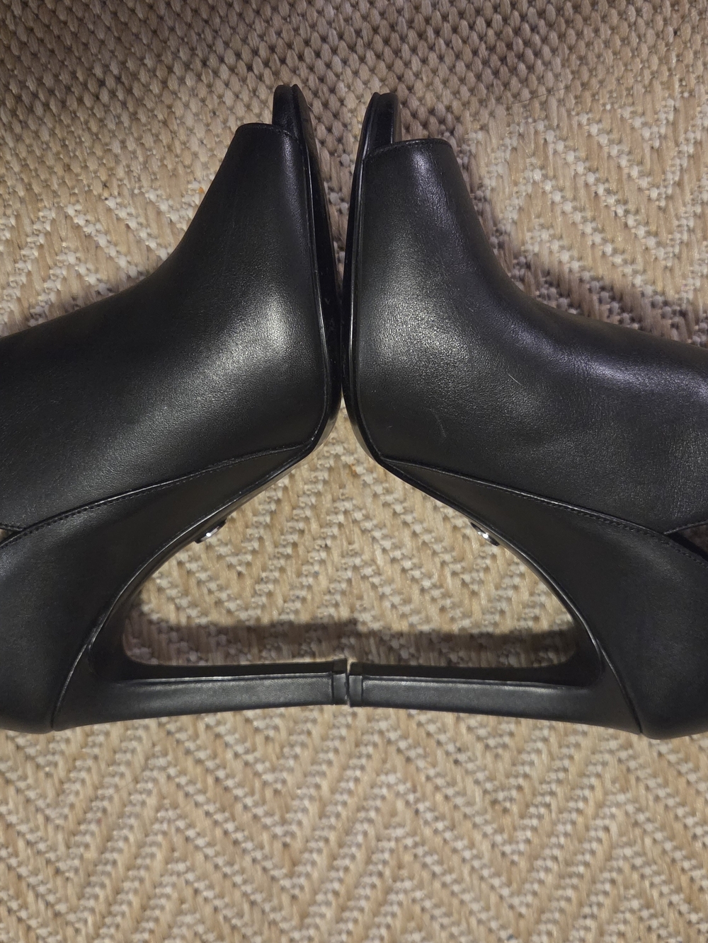 Women's Black Slingback Heels